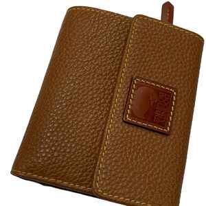 Dooney & Bourke Pebble Grain Flap Wallet!